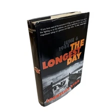 Vintage 1959 THE LONGEST DAY June 6 1944 Book HCDJ Cornelius Ryan WWII