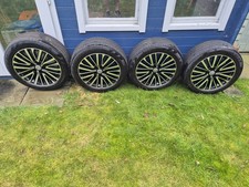 Black Diamond Cut Palmerston Style Alloy Wheels T6 T6 Transporter Amarok