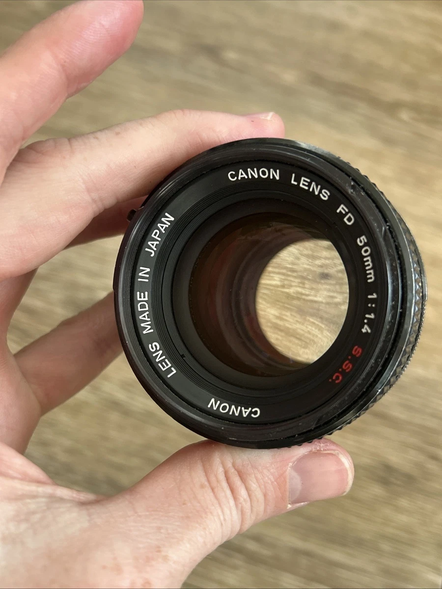 Canon FD 50mm f/1.4 Camera Lenses for sale | eBay
