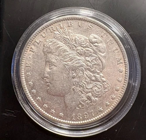 🔥1897 Morgan Dollar 90% Silver CoinSnap analysis is Fine to AU🔥