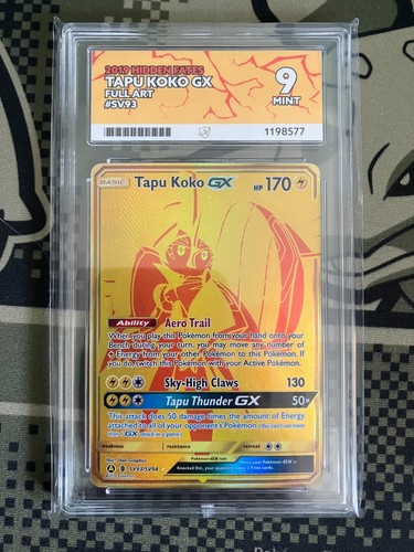 Tapu Koko-GX graded ACE 9 for sale on eBay