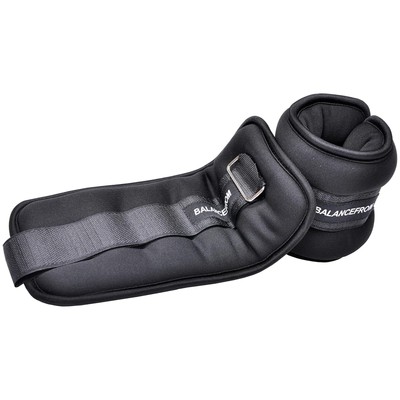 BalanceFrom Fitness Fully Adjustable Ankle, Wrist, Arm or Leg Weights, 8-lb Pair