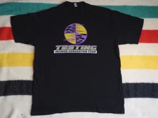 ASAP Rocky Injured Generation Tour Rap Black Merch Band Tee T-Shirt Mens L