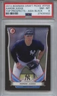 2014 Bowman Draft Picks Asia Black #TP39 Aaron Judge PSA 8 NM MINT RC