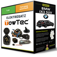 Elektrosatz 7-Pol Spezifisch für BMW Ix3 SUV 07.2020-Jetzt NEU Towtec