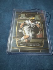2022 Panini Select Draft Picks Aidan Hutchinson RC # 33 Blue Concourse