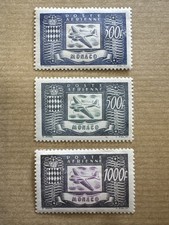 timbres monaco poste aérienne N° 42/44 les 3 valeurs neuf**