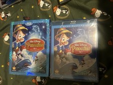 Disney Pinocchio Blu-ray DVD 2009 2 Disc 70th Anniversary Platinum Edition