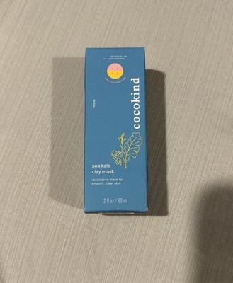 Cocokind Sea Kale Clay Mask 2 oz * Restorative Mask For Clear Skin Sealed