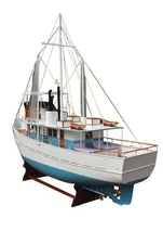 Dickie Walker XXXL Trawler Yacht Model