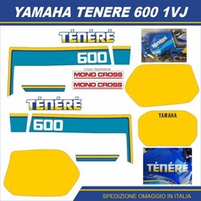 Adesivi YAMAHA  XT 600 Z TENERE 1 VJ  MOTO BLU grafiche adesivi