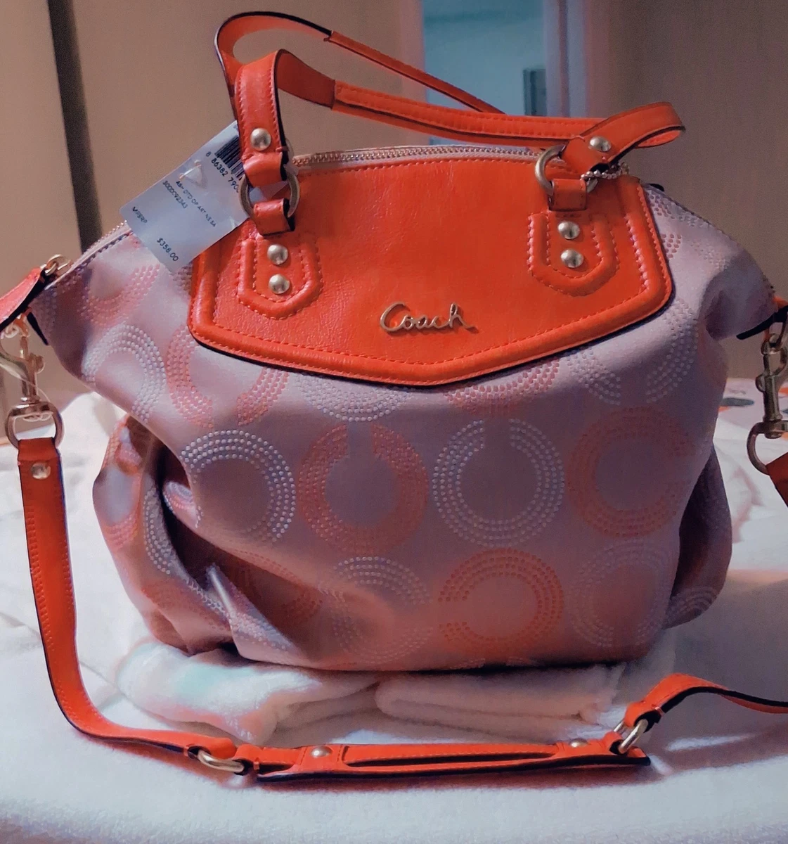 Coach Ashley Satchel/Top Handle Bag Pink Bags & Handbags for Women