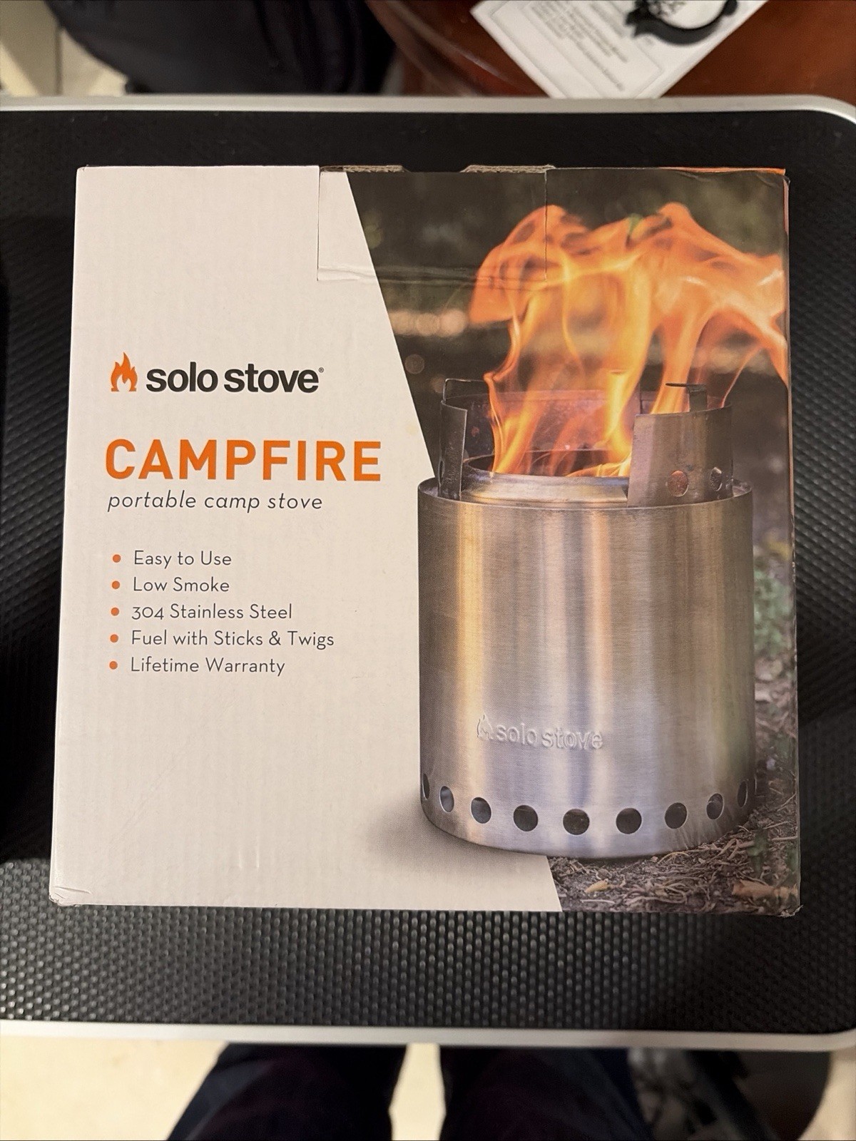 Solo Stove Titan Portable Camping Stove 304 Stainless Steel 
