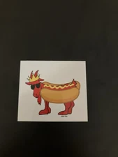 GOAT USA Hot Dog Goat Sticker. Single Sticker. Brand New.