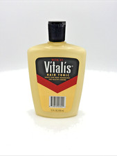 RARE Vintage Vitalis with V7 Hair Tonic King Liquid 12 oz