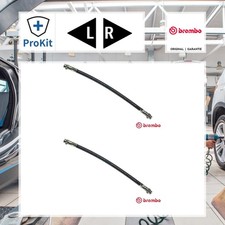 2x ORIGINAL® Brembo Bremsschlauch Hinten, Links, Rechts für Renault 19 II 19 I
