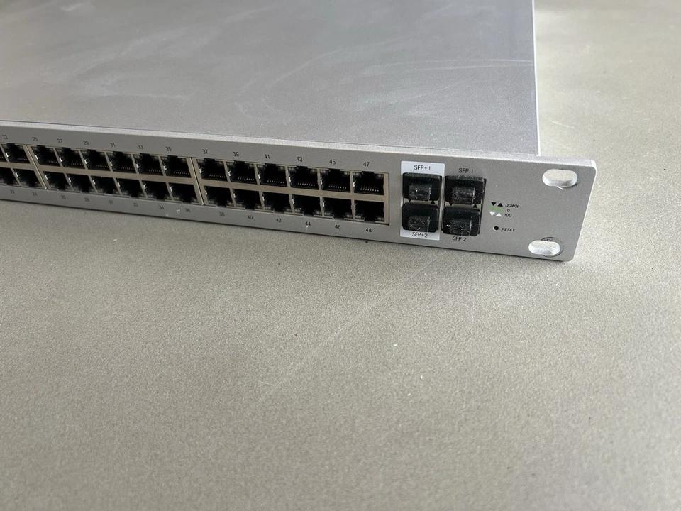 Ubiquiti UniFi US-48-500W 48-Port Gigabit PoE+ Switch - Tested & Working - Image 2 of 4