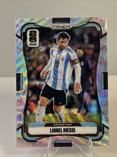 2026 Panini Prizm FIFA World Cup World Cup #10 Lionel Messi Argentina WAVE PRIZM
