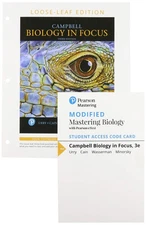 Campbell Biology in Focus Loose-Leaf Edition & Modified Mastering Biology wi...