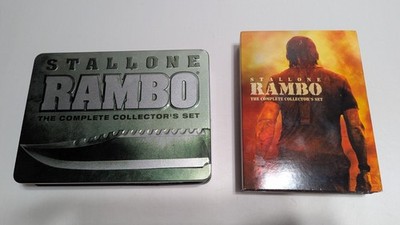 Stallone Rambo Trilogy Complete Collector's Set 6 Disc DVD