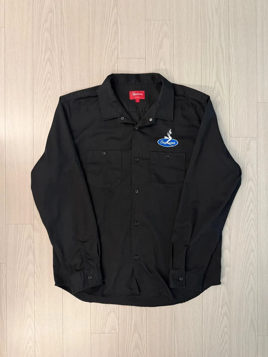 Supreme Black Casual Button-Down Shirts for Men for sale | eBay