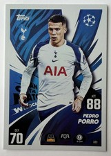 2025-26 Topps Match Attax UEFA Club Competitions Pedro Porro MotM Wildcard #323