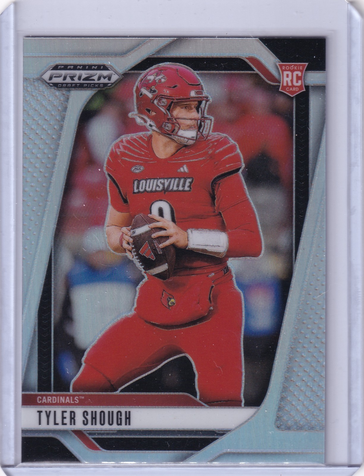 2025 Panini Prizm Draft Picks #49 Tyler Shough RC Rookie Silver Prizm SAINTS