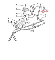 Dichtung Nachlass Schaltknauf Lancia Lybra Original 46762776