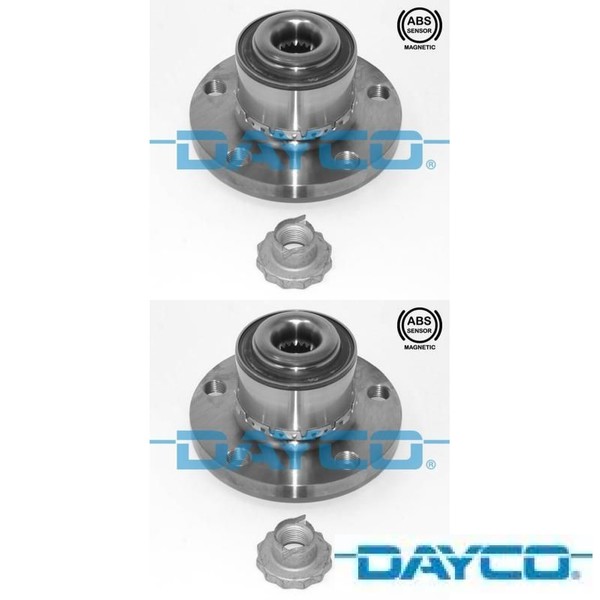 2X Radlagersatz Dayco KWD1159 2 Radlager Satz Links Rechts FüR Skoda FüR VW-image