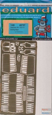 EDU48757 1:48 Eduard PE - Seahawk Mk.100/101 Landing Flaps Set (TRP kit)