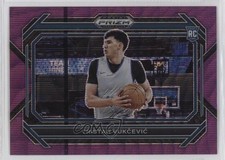 2023-24 Panini Prizm Draft Picks Purple Wave Variations Tristan Vukcevic #38 1u6