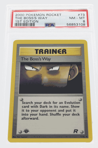 The Boss's Way (1st Edition) graded PSA 8 for sale on eBay