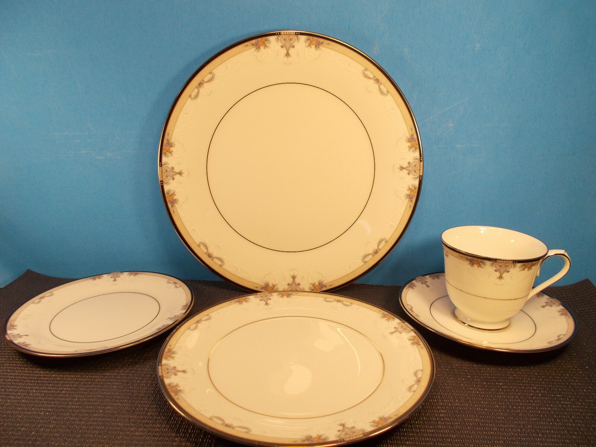 Noritake China Park Suite 4102 Pattern 5 Piece Place Setting | eBay