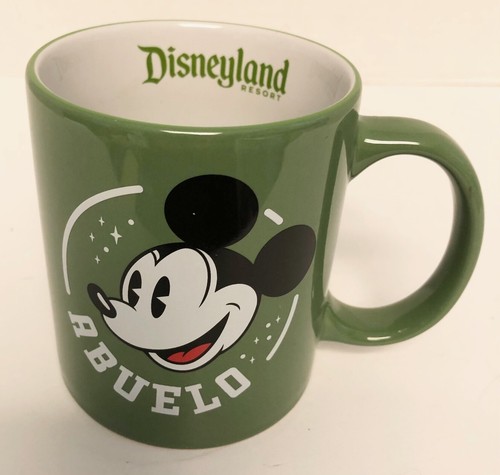 Disney Disneyland ABUELO Kaffeebecher Mickey Mouse Encanto Großvater grün J11