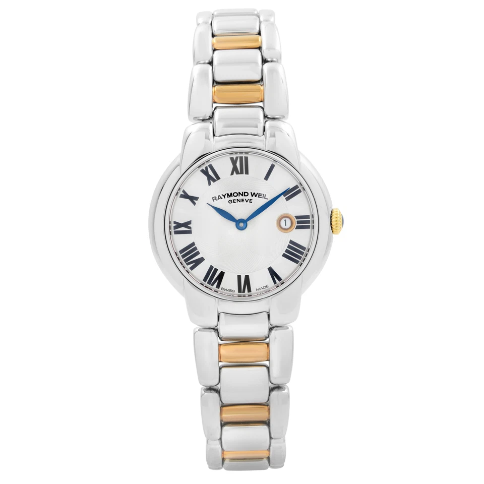 Raymond Weil Jasmine 29mm Two-Tone Steel Silver Dial Ladies Watch 5229-S5-01659