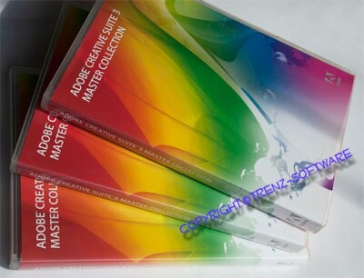 Adobe Creative Suite 3 Master Collection deutsch Windows DVD - MwSt. CS3