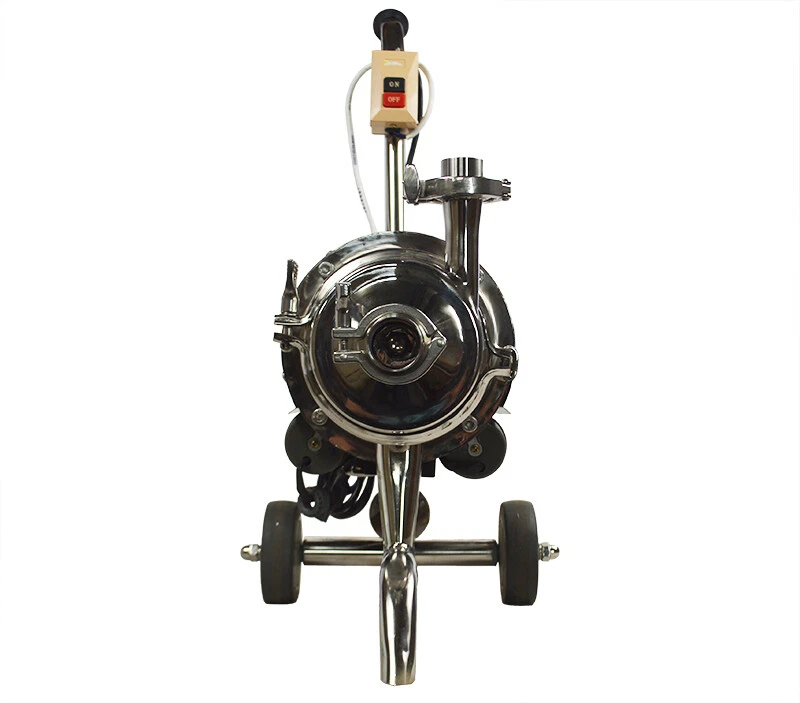 Portable 110V 750W 304 Food Grade Centrifugal Pump Sanitary Beverage Pump 3T/h - Image 3 of 4