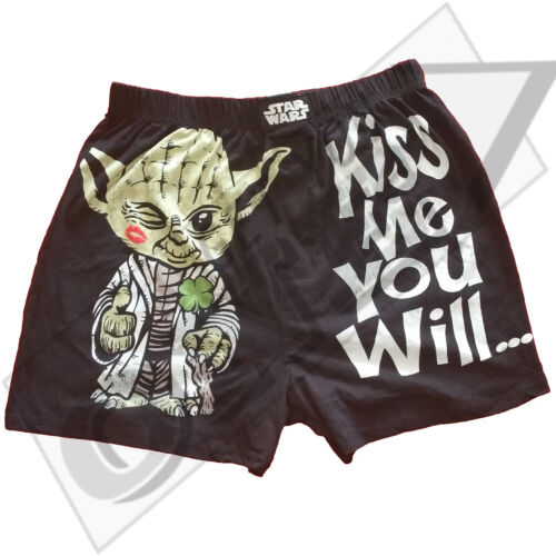 Star Wars Yoda Patricks Day Kiss Me You Will Irish I Am Boxer Shorts +Gift Bag  - Picture 1 of 5