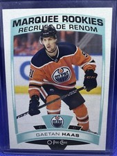 2019-20 O-Pee-Chee Marquee Rookies #640 Gaetan Haas Edmonton Oilers RC