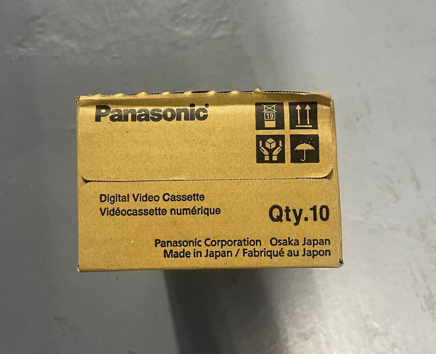 DVCPro tapes (Box of 10 tapes) Panasonic AJ- P66MP DVCPRO DVC Pro HD