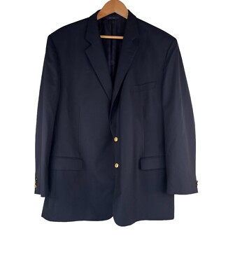 BROOKS BROTHERS × Loro Piana / Loro Piana/1818/Madisonフィット/USA製/段返り3B/紺ブレ/金ボタン/38R s-l400.jpg