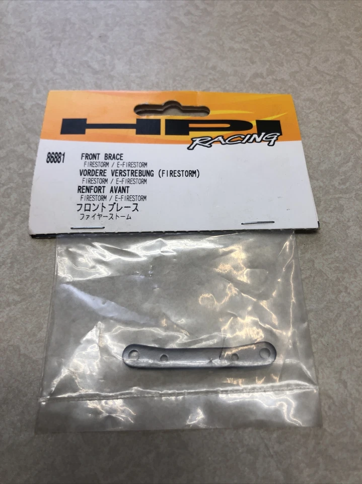HPI Racing 86881 Front Brace, FIRESTORM / E-FIRESTORM - Image 2 of 3