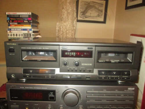 Technics RS-TR212 Dual Cassette Tape Player Recorder Deck - Afbeelding 1 van 12