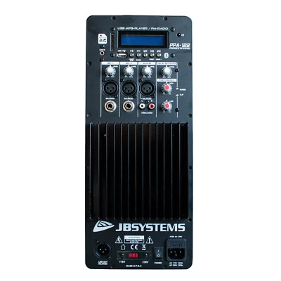 JB Systems Einbau Endstufe Aktivmodul Amp Amplifier 250WRMS Radio Bluetooth MP3 - Bild 1 von 4