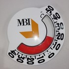 MBI Vintage 11" Advertising Thermometer Plastic Chaney Instrument Co made USA
