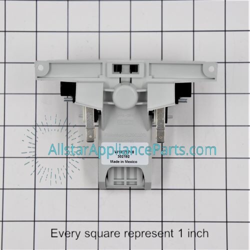 Whirlpool Dishwasher Door Latch Assembly WPW10130695 691205470653 eBay