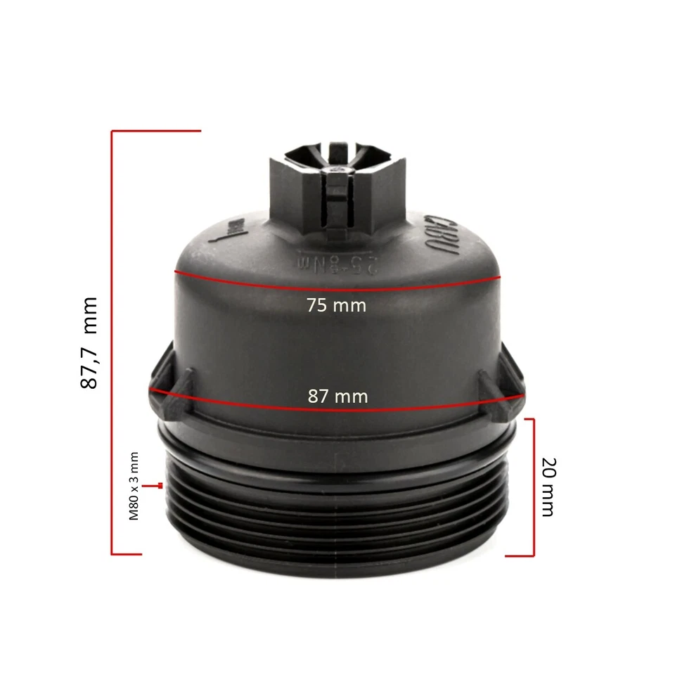 Filtro De Aceite Conjunto Tapa Para LAND ROVER DEFENDER FREELANDER RANGE 2.2TD - Imagen 3 de 4