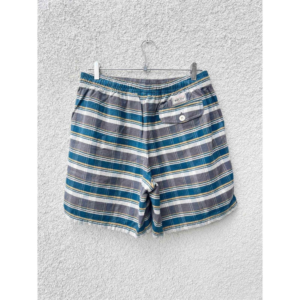 OL Workshop x Stussy Laguna Short Overdyed Flannel Medium 48 | eBay