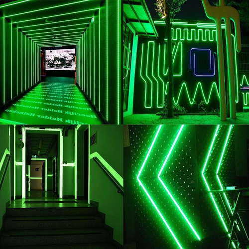 Waterproof LED Neon Rope Strip Lights Home Garden Holiday Party Room Floor Decor - Picture 59 of 97