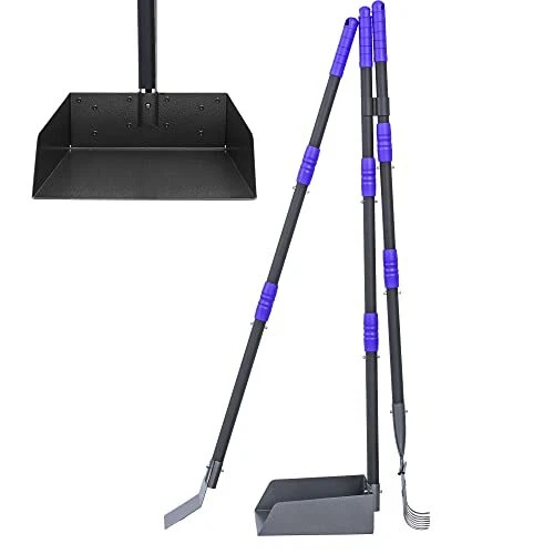 Niubya Dog Pooper Scooper Extra Large Poop Scooper for Large and Small Dogs w...